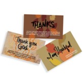Thanksgiving Pass Along Card Variety Pack Assortment