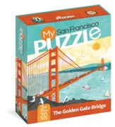 My San Francisco Puzzle: The Golden Gate Bridge, 20 Pieces