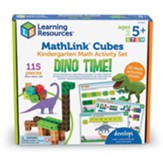 Mathlink ® Cubes Kindergarten Math Activity Set: Dino Time!