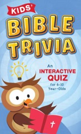 Kids' Bible Trivia: An Interactive Quiz for 6-10 Year-Olds