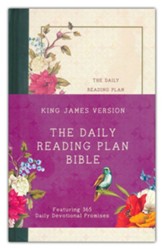 Daily Reading Plan Bible [Nightingale]: The King James Version in 365 Segments Plus Devotions Highlighting God's Promises
