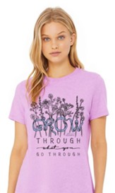 Grow T-Shirt, Lilac, X-Large
