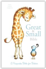 KJV Great and Small Bible, Hardcover: A Keepsake Bible for Babies, Hardcover