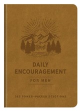 Daily Encouragement for Men: 365 Power-Packed Devotions  - DiCarta Flexible
