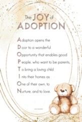 Joy Of Adoption Plaque