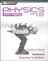 Physics Matters Workbook Teacher's  Edition Grades 9-10 4th Edition, Reprint