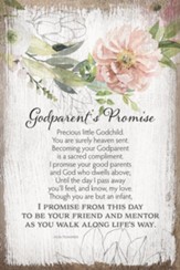 Godparent's Promise Plaque