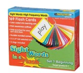 Sight Words in a Flash Set 1, Beginning, Grades K-1
