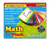 Math in a Flash Flashcards: Addition