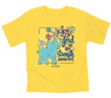 Joy Elephant Shirt, Daisy, Youth Medium