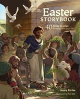 The Easter Storybook: 40 Bible Stories Showing Who Jesus Is - eBook