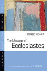 The Message of Ecclesiastes - eBook