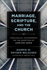 Marriage, Scripture, and the Church: Theological Discernment on the Question of Same-Sex Union - eBook