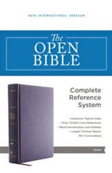 The NIV, Open Bible, eBook: Complete Reference System - eBook