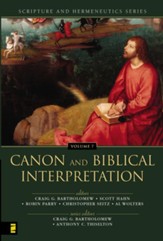 Canon and Biblical Interpretation - eBook