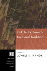 Psalm 29 through Time and Tradition - eBook