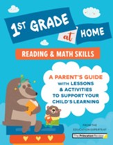 1st Grade at Home: A Parent's Guide with Lessons & Activities to Support Your Child's Learning (Math & Reading Skills) - eBook