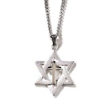 Star of David with Cross, Necklace