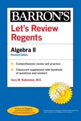 Let's Review Regents: Algebra II  Revised Edition - eBook