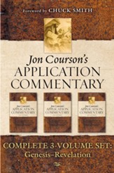 Jon Courson's Application Commentary: 3-Volume Set (New Testament, Old Testament Genesis-Job, Old Testament Psalms-Malachi) / Digital original - eBook