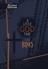 A Little God Time for Boys faux leather gift edition: 365 Daily Devotions - eBook