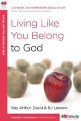 Living Like You Belong to God - eBook