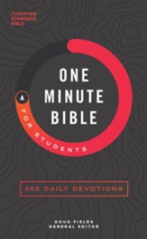 CSB One-Minute Bible for Students - eBook