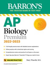 AP Biology Premium: With 5 Practice Tests - eBook