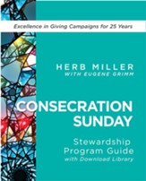 Consecration Sunday Stewardship Program Guide with Download Library - eBook