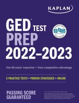 GED Test Prep 2022-2023: 2 Practice Tests + Proven Strategies + Online / Revised - eBook