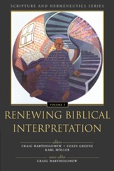 Renewing Biblical Interpretation - eBook