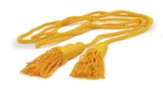5 Gold Flag Tassels with 96 Cord