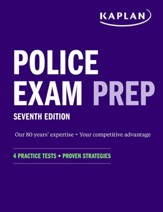 Police Exam Prep 7th Edition: 4 Practice Tests + Proven Strategies - eBook