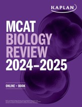 MCAT Biology Review 2024-2025: Online + Book - eBook