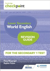 Cambridge Checkpoint Lower Secondary  World English for the Secondary 1 Test Revision Guide / Digital original - eBook