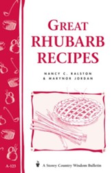 Great Rhubarb Recipes: Storey's Country Wisdom Bulletin A-123 - eBook