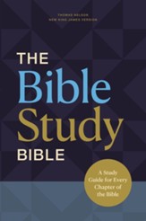 NKJV, The Bible Study Bible: A Study Guide for Every Chapter of the Bible - eBook