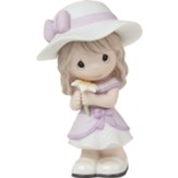 Precious Moments, Girl Holding Lily Figurine