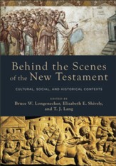 Behind the Scenes of the New Testament: Cultural, Social, and Historical Contexts - eBook