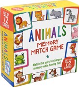 Animals Memory Match Game (Set of 72 Cards)