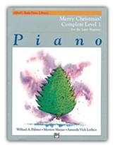 Alfred's Basic Piano Library: Merry  Christmas! Complete Book 1 (1A/1B)