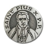 St. Pius Pewter Pin