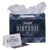 Happy Birthday And Many More Gift Bag With Card, Large