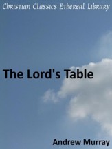 Lord's Table - eBook
