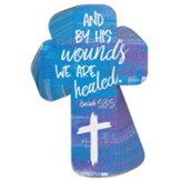 By His Wounds We Are Healed Cross 12 pc Bookmark Pack