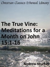 True Vine: Meditations for a Month on John 15:1-16 - eBook
