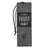 Trust In The Lord Faux Leather Bookmark