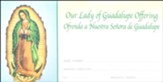 Our Lady of Guadalupe Bilingual Offering Envelope, 100
