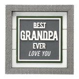 Best Grandpa Plaque