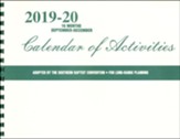 Calendar of Activities, 2019-2020